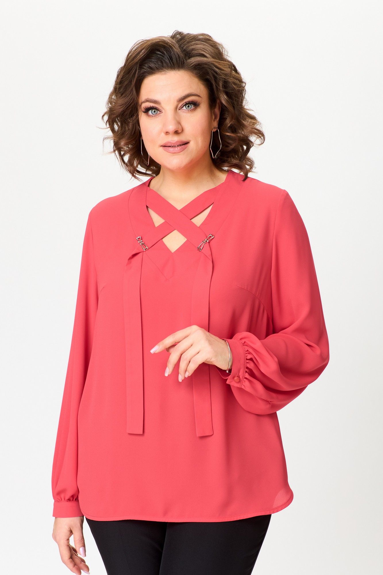 Блузы ANASTASIA MAK 1239 коралл