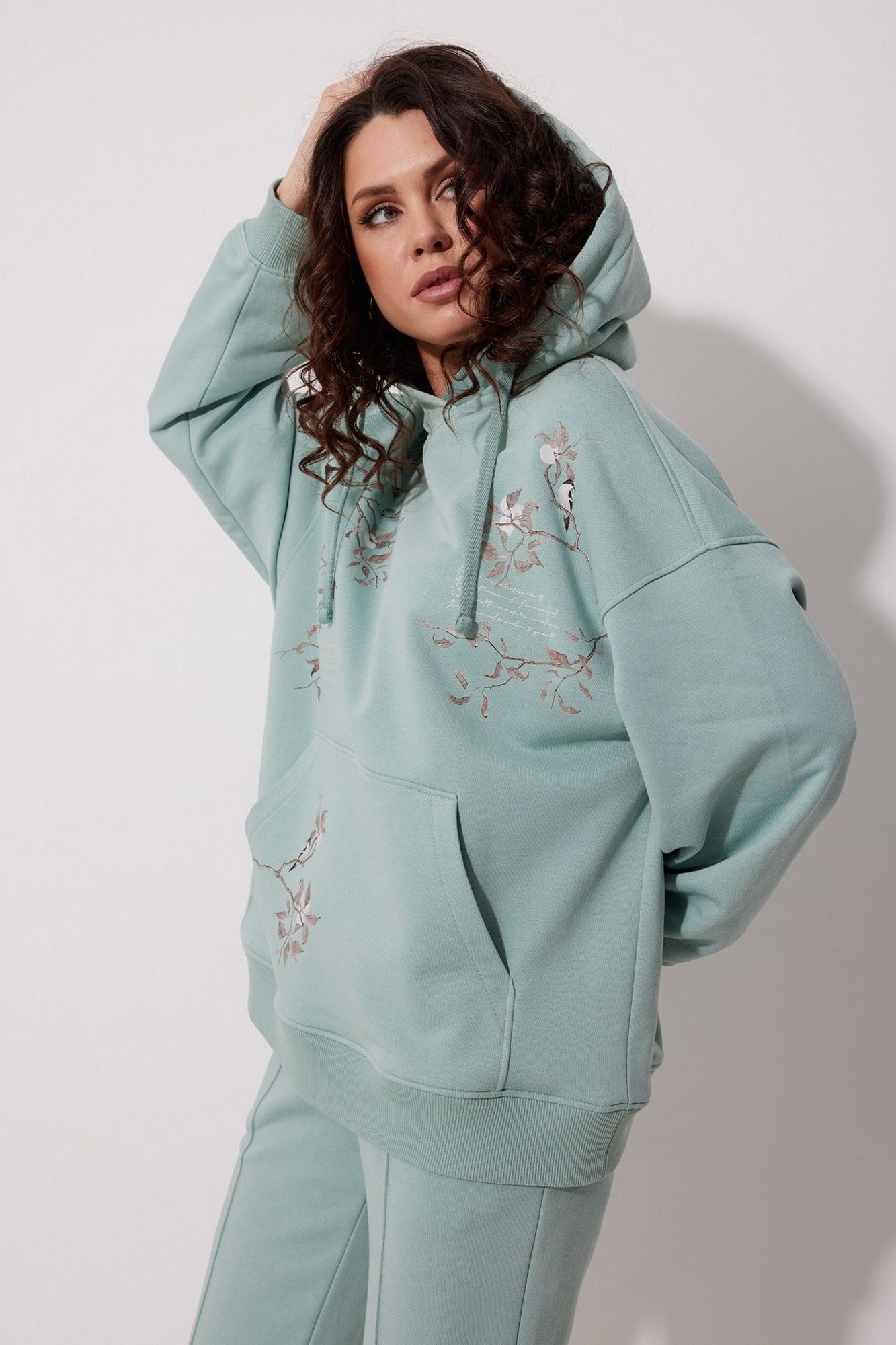 Толстовки и олимпийки MG Wear 2247 полынь