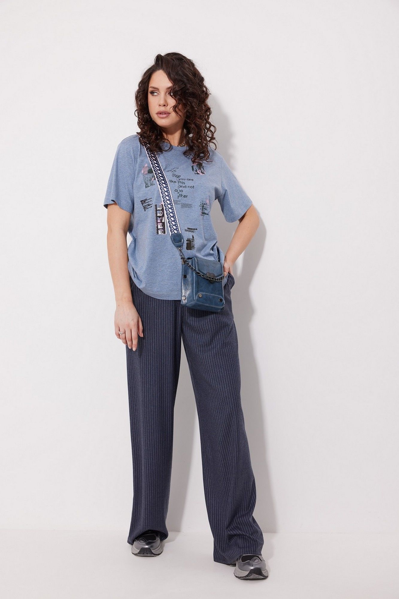 Майки MG Wear 2261 синий_меланж