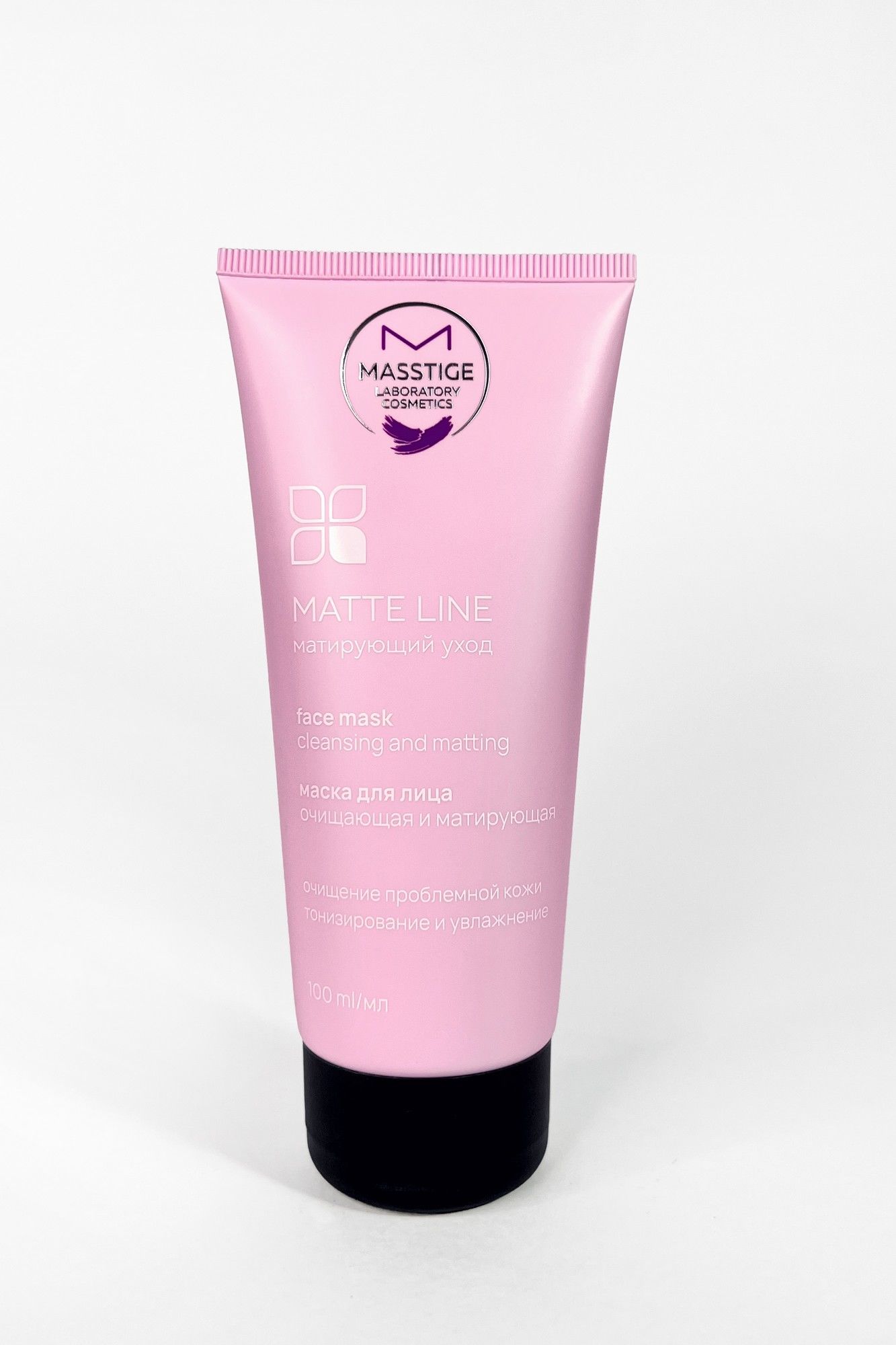 Маски для лица Masstige Matte Line Маска для лица очищающая и матирующая 100 мл