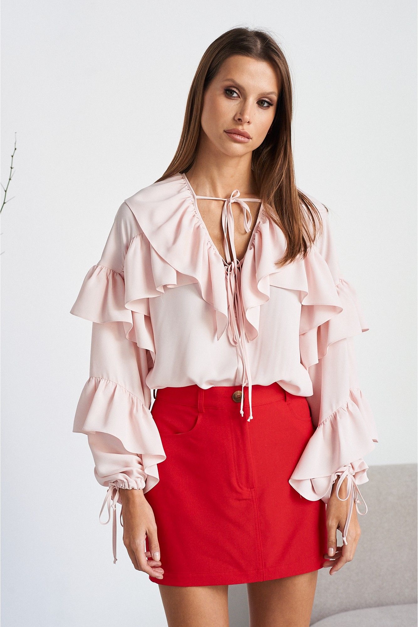 Блузы SHAM SHAM 1054 розовый