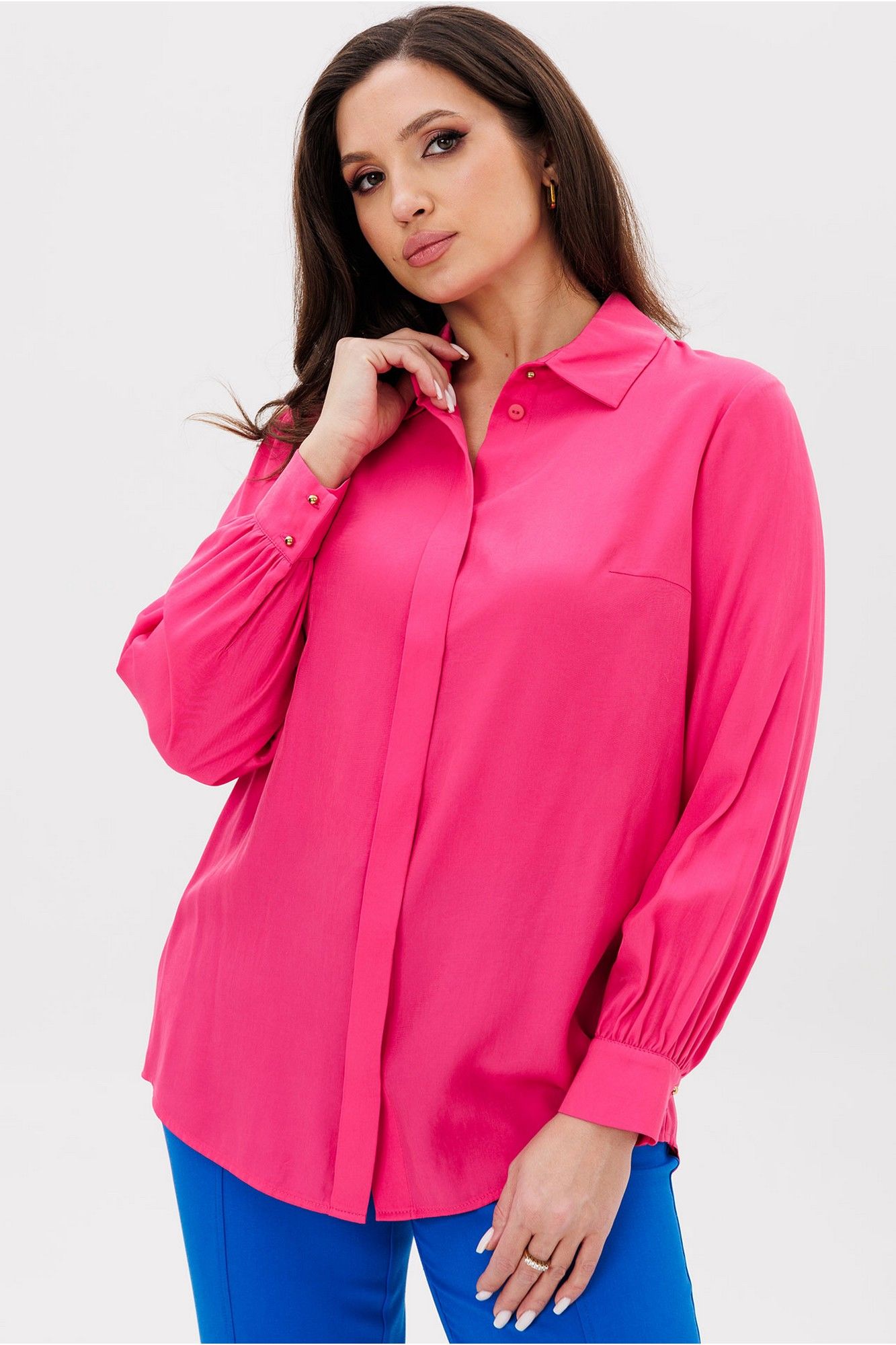 Блузы Mislana 1020 розовый