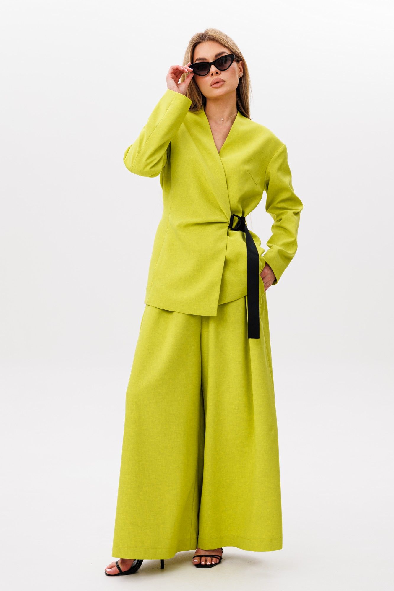 Брючные костюмы Amberа Style 2114 горчица