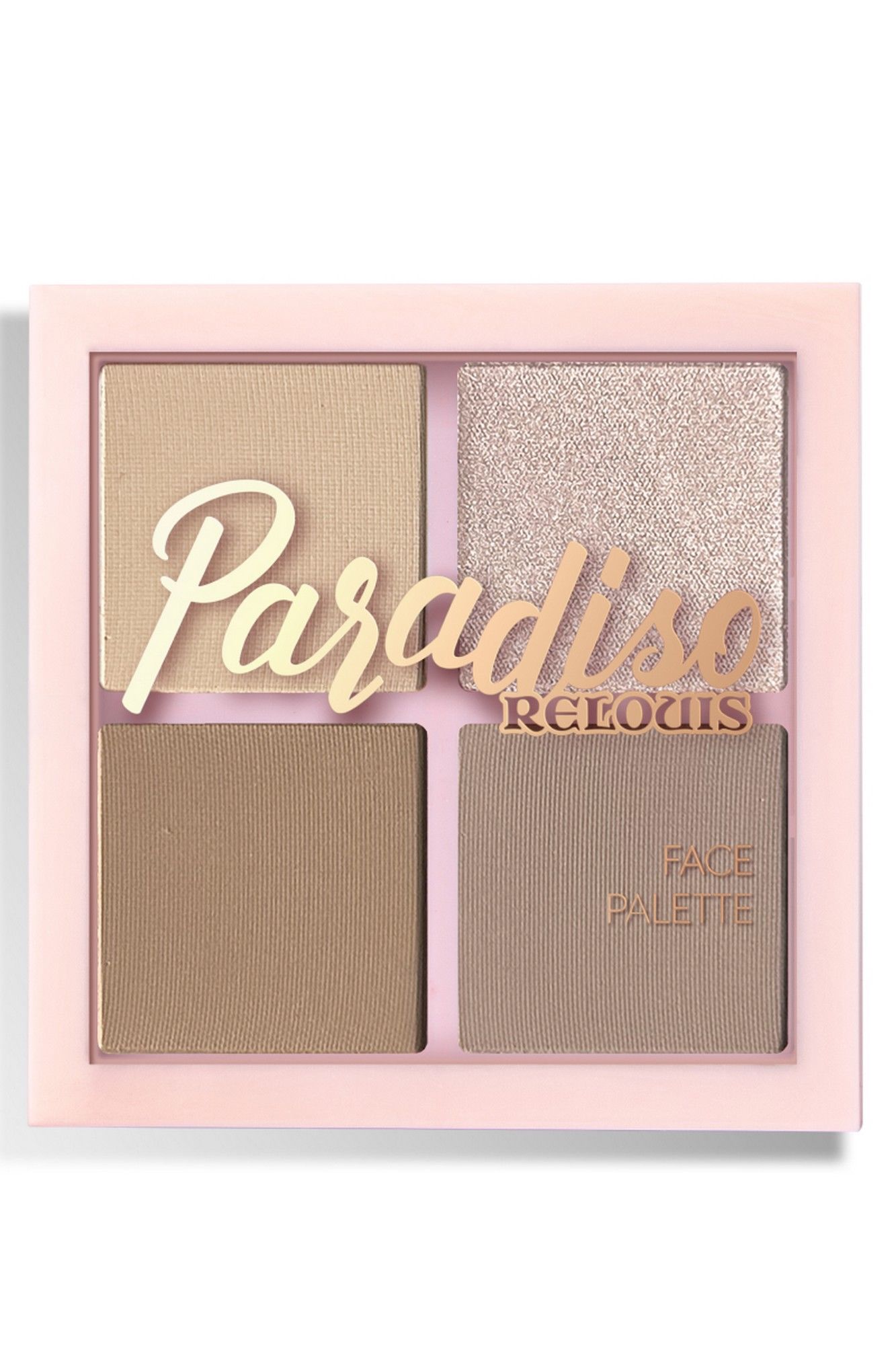 Скульпторы, бронзеры и хайлайтеры Relouis Палетка для лица Paradiso Relouis Contouring Palette