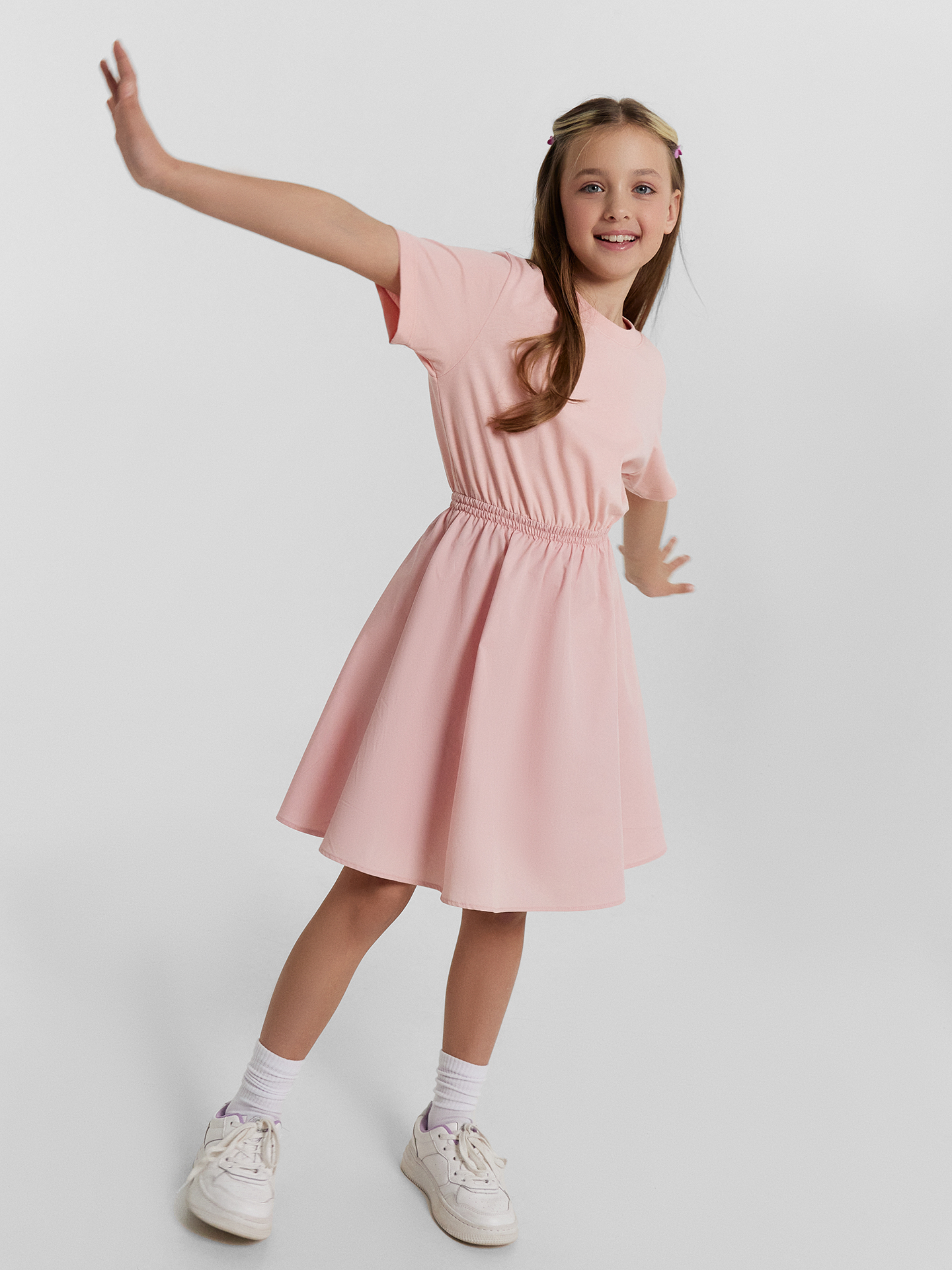 Платья и сарафаны Mark Formelle 157966/24-32523Ц-14 серебристо_розовый