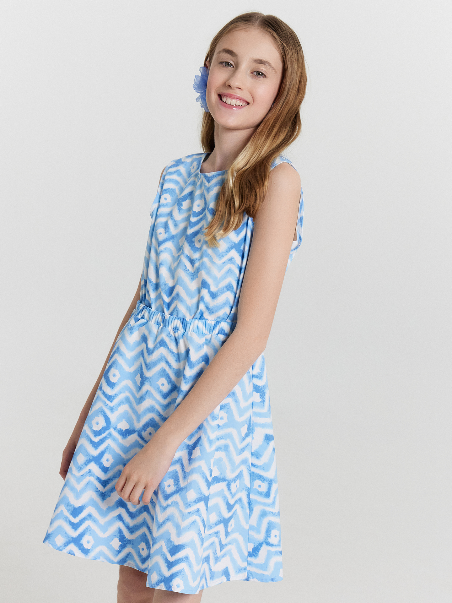 Платья и сарафаны Mark Formelle 177743/24-33355П-9 зигзаги_на_белом