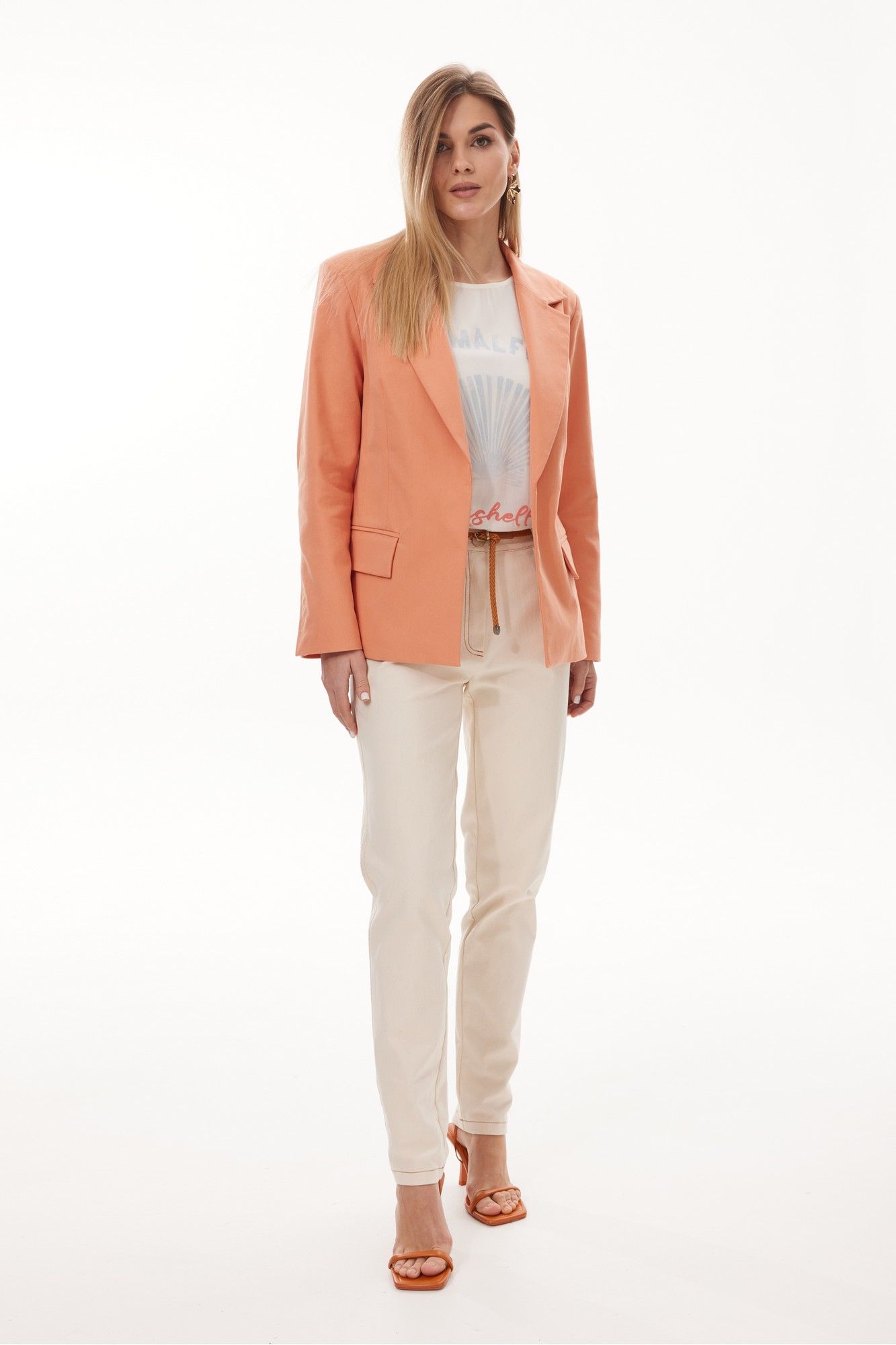 Брюки NiV NiV fashion 425 светло-бежевый