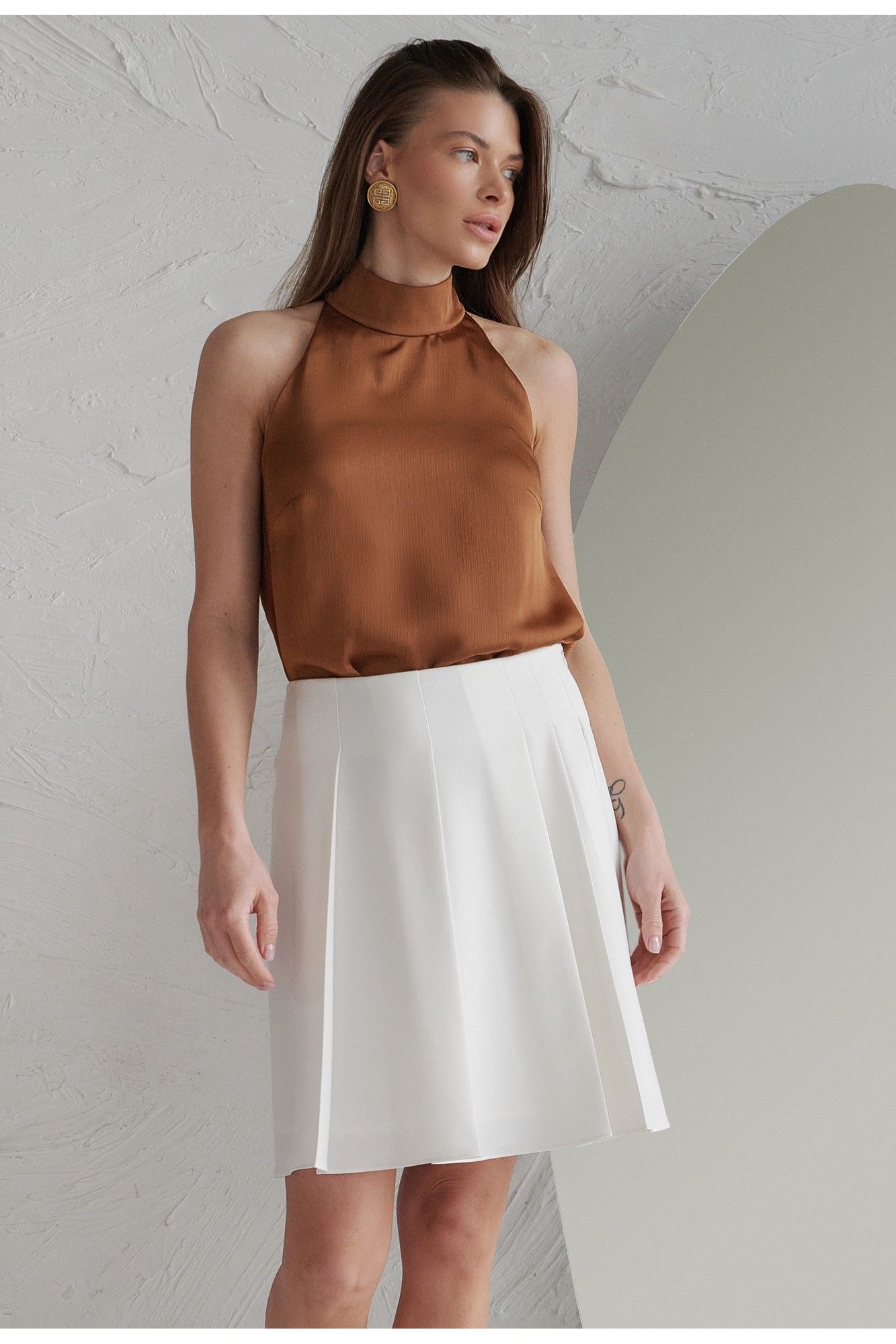 Блузы HELEN BIRCH Bl026k карамельный