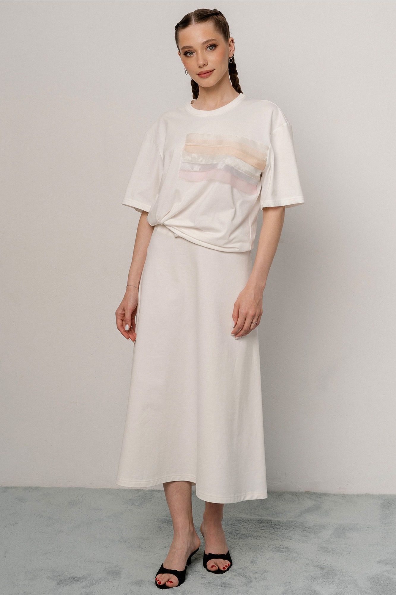 Юбки JRSy 2601 молоко