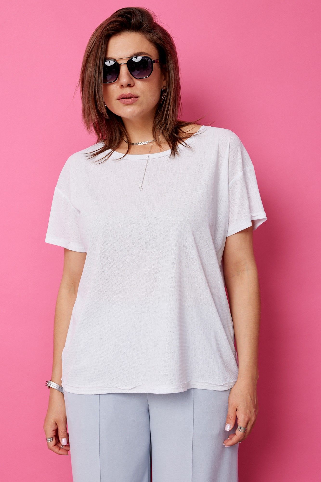 Блузы BegiModa 4133 белый