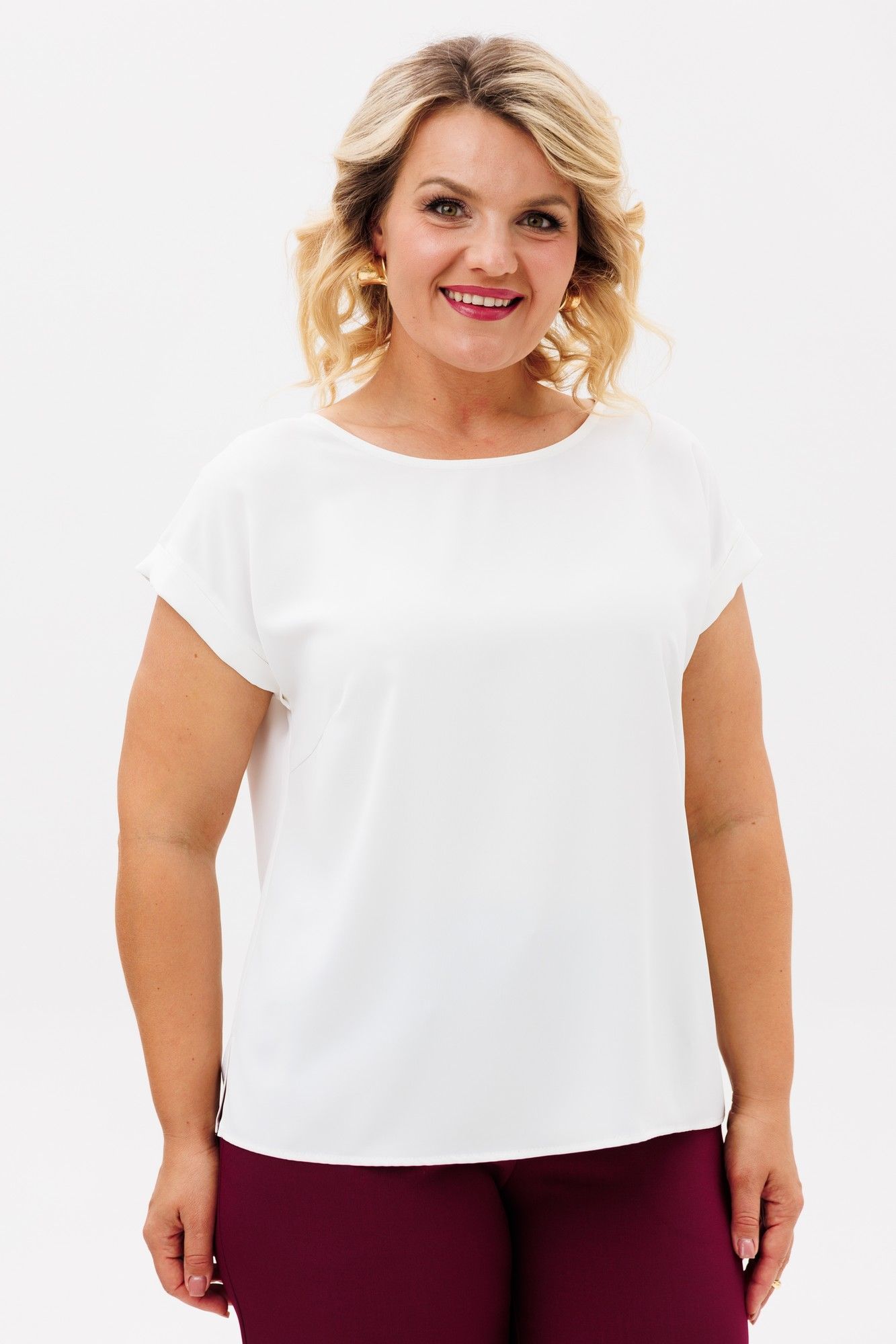 Блузы BRELA 2370.2 молоко