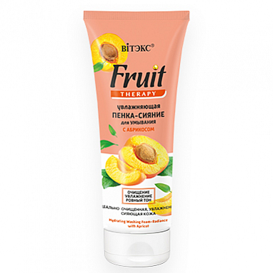 Очищение и демакияж Belita FRUIT Therapy пенка-СИЯНИЕ увлажняющая д/умывания с АБРИКОСОМ