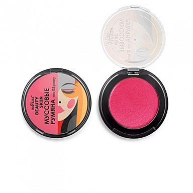 Румяна Belita Beauty Skin-Румяна муссовые, тон 03 peony, Китай