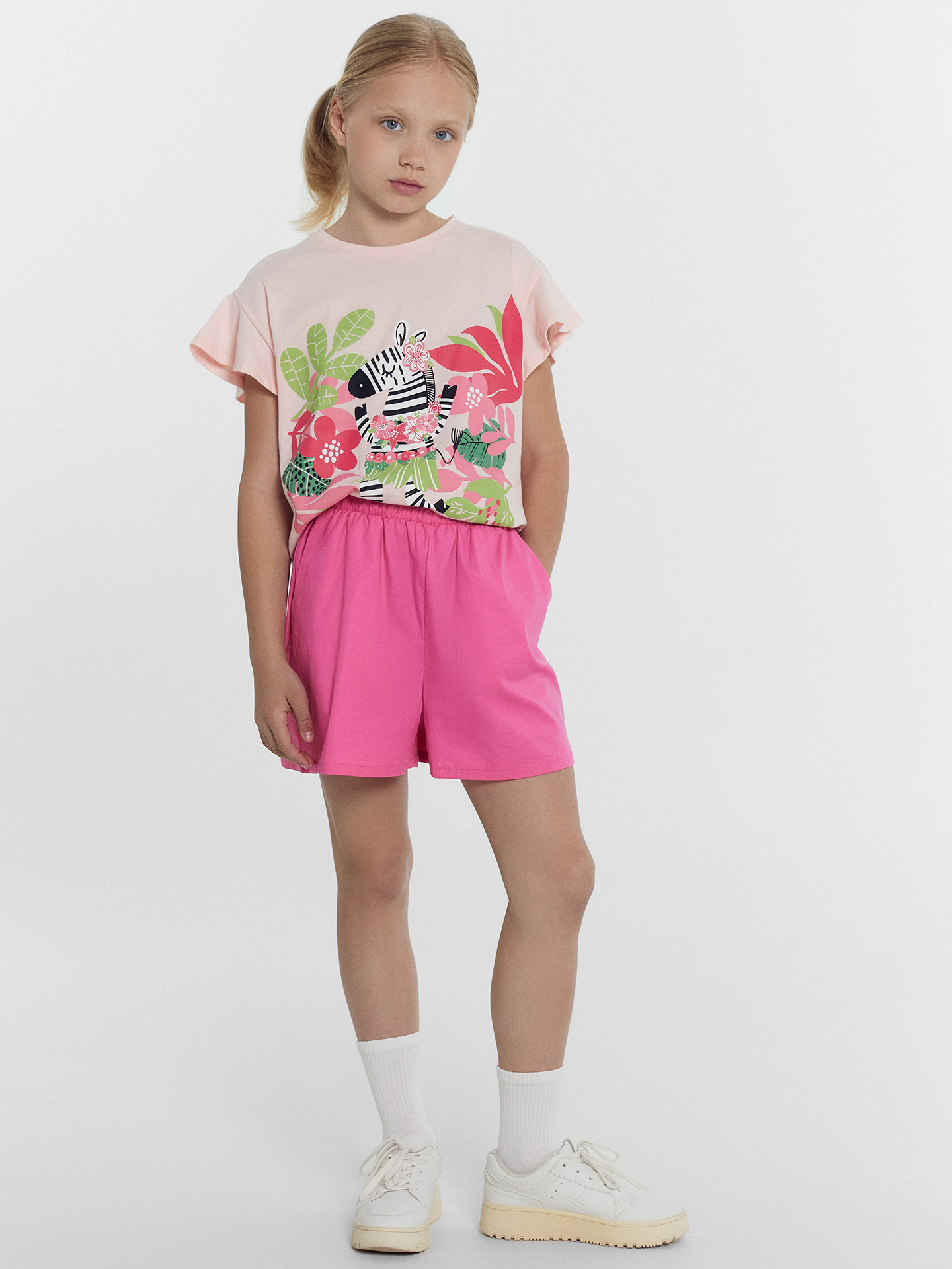 Майки и топы Mark Formelle 117848/24-28104П-0 розовый_печать_3_сл_на_пол