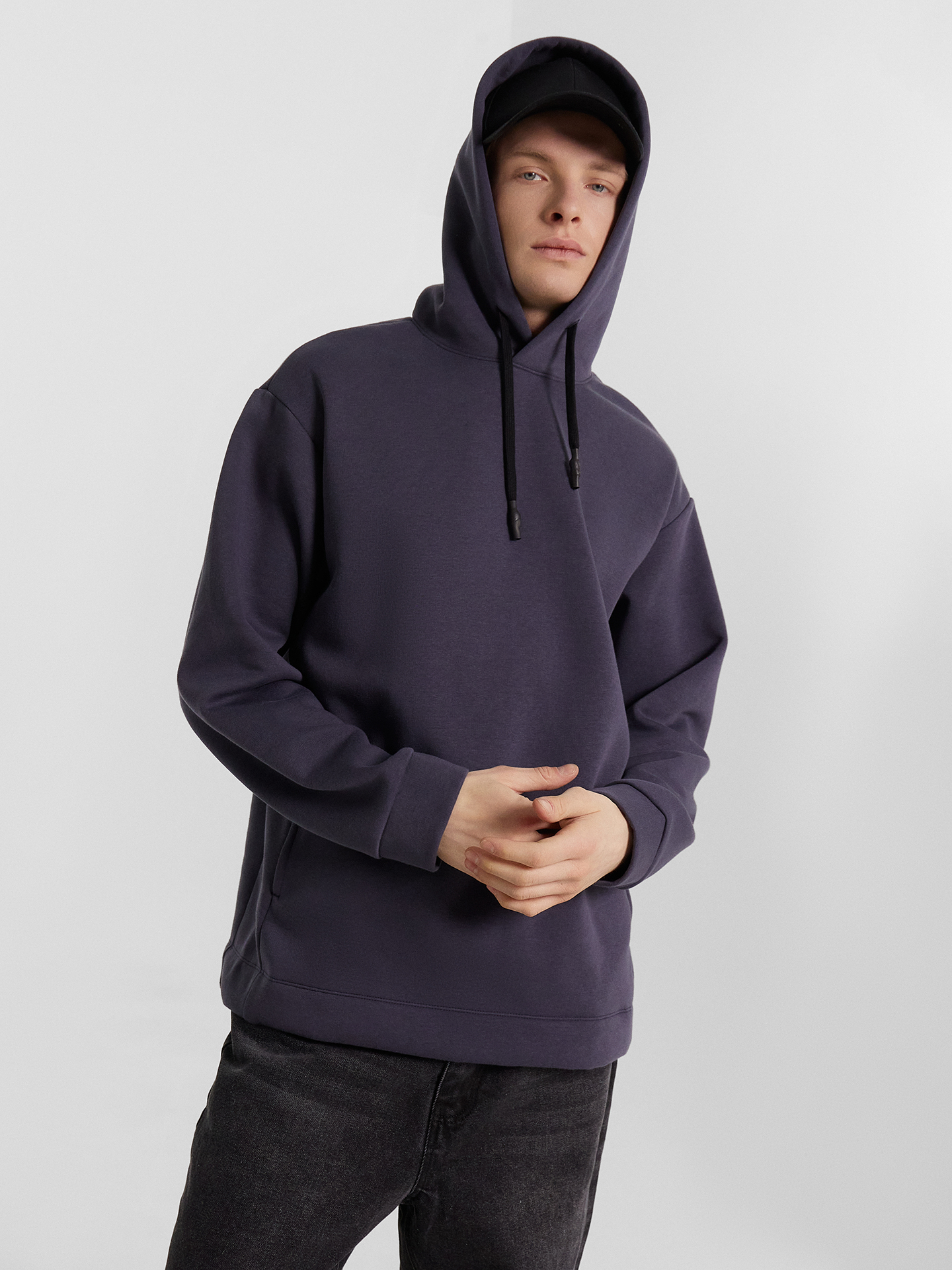 Толстовки и олимпийки Mark Formelle 121861/24-4454Ц-7П серо_синий