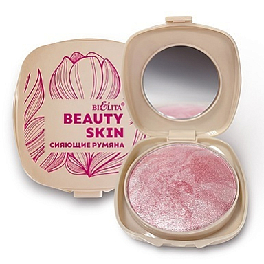 Румяна Belita Beauty Skin-Сияющие румяна, тон 05 Sunlight Rose, Китай