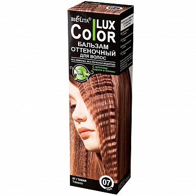Окрашивание Belita Бальзам оттеночный ТОН 07 табак Color Lux