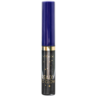 Карандаши для глаз и подводки Belita ПОДВОДКА для глаз ЧЕРНЫЙ МЕТАЛЛИК, 5.READY to GLOW