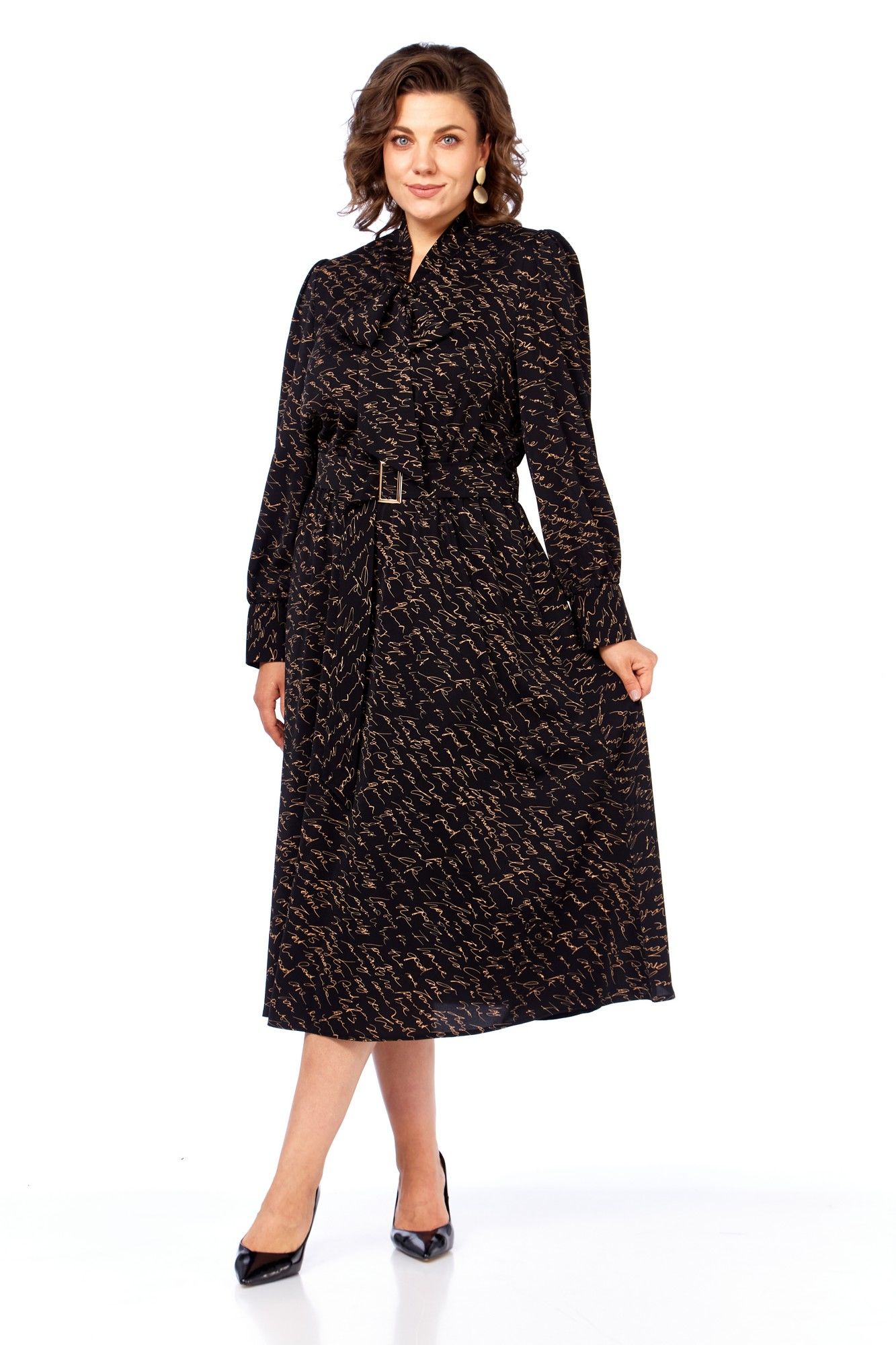 Платья AVA fashion М-136 черный