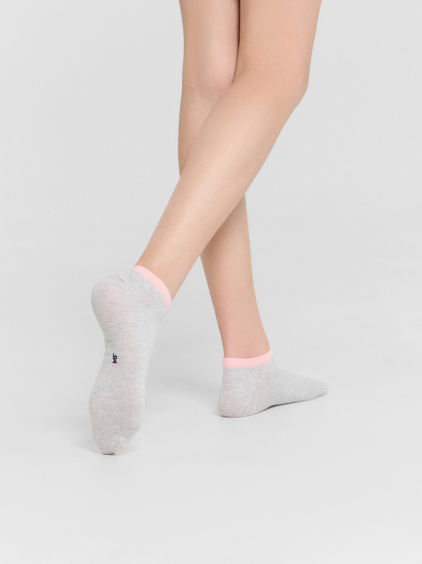 Колготки, носки и гольфы Mark Formelle 406A-2369/B4-233406A-1 св.серый_меланж_розовый_рис.2369