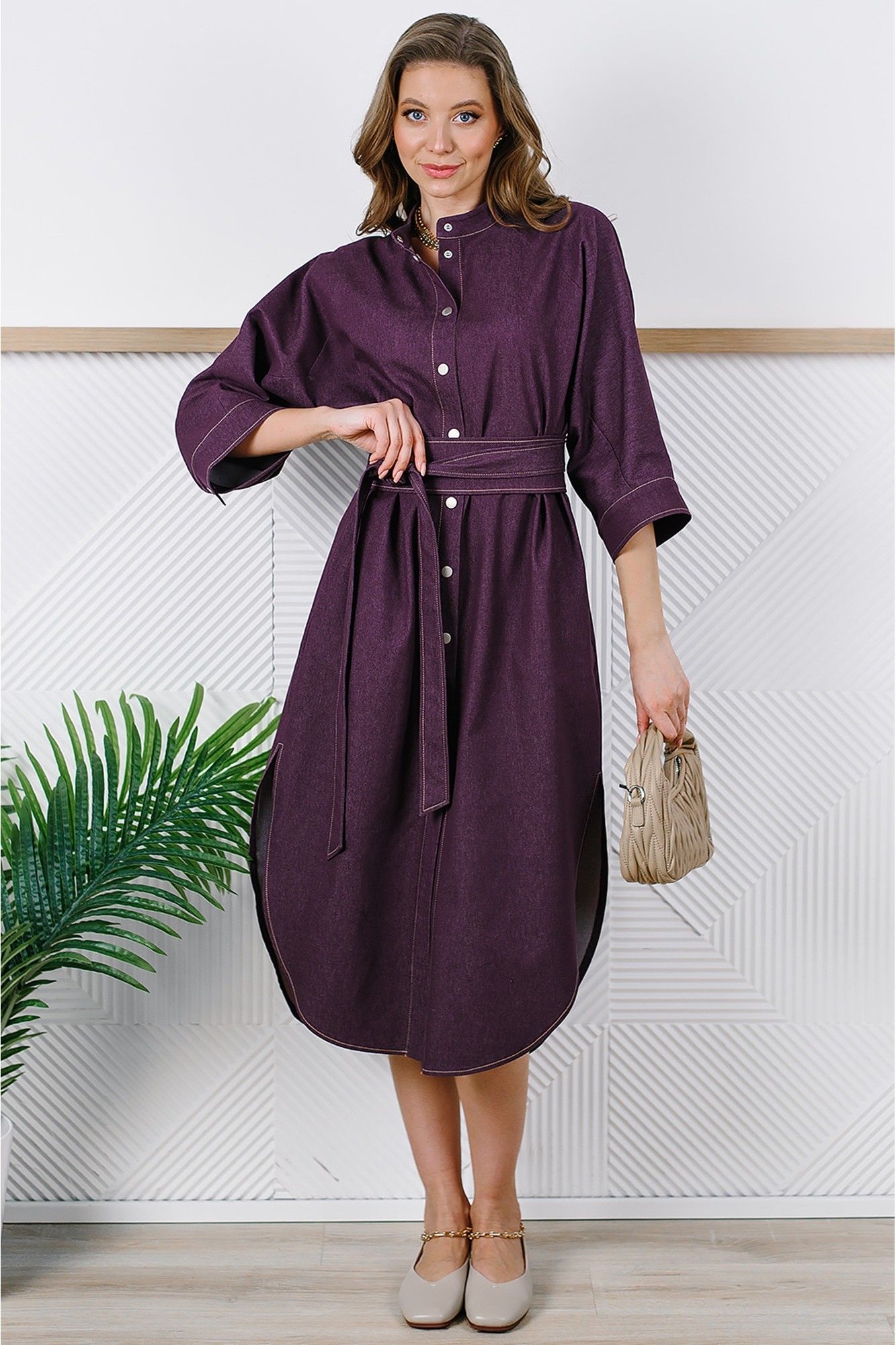 Платья MONA STYLE FASHION&DESIGN 24021/1 бургунд