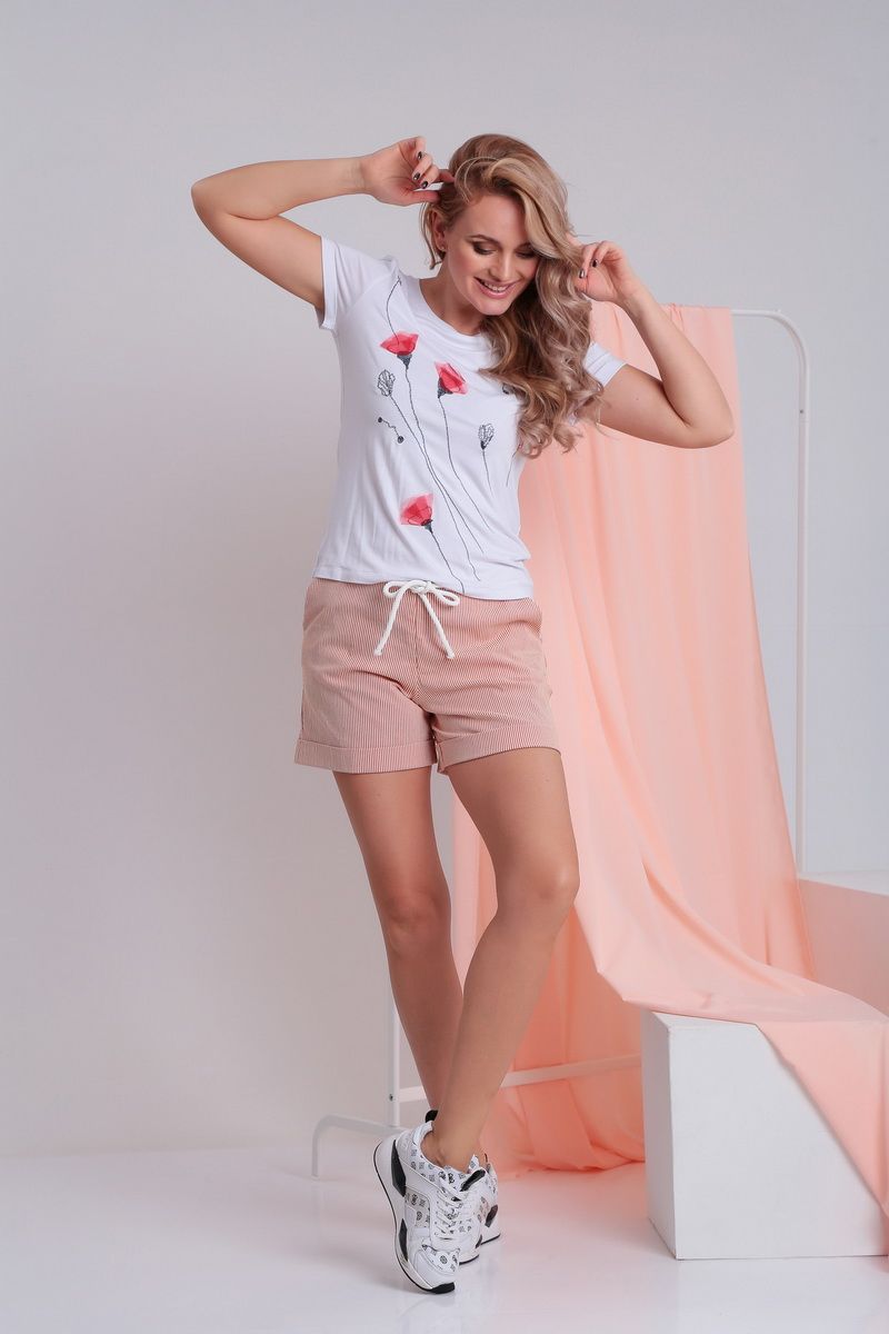 Женский комплект с шортами Ивелта плюс