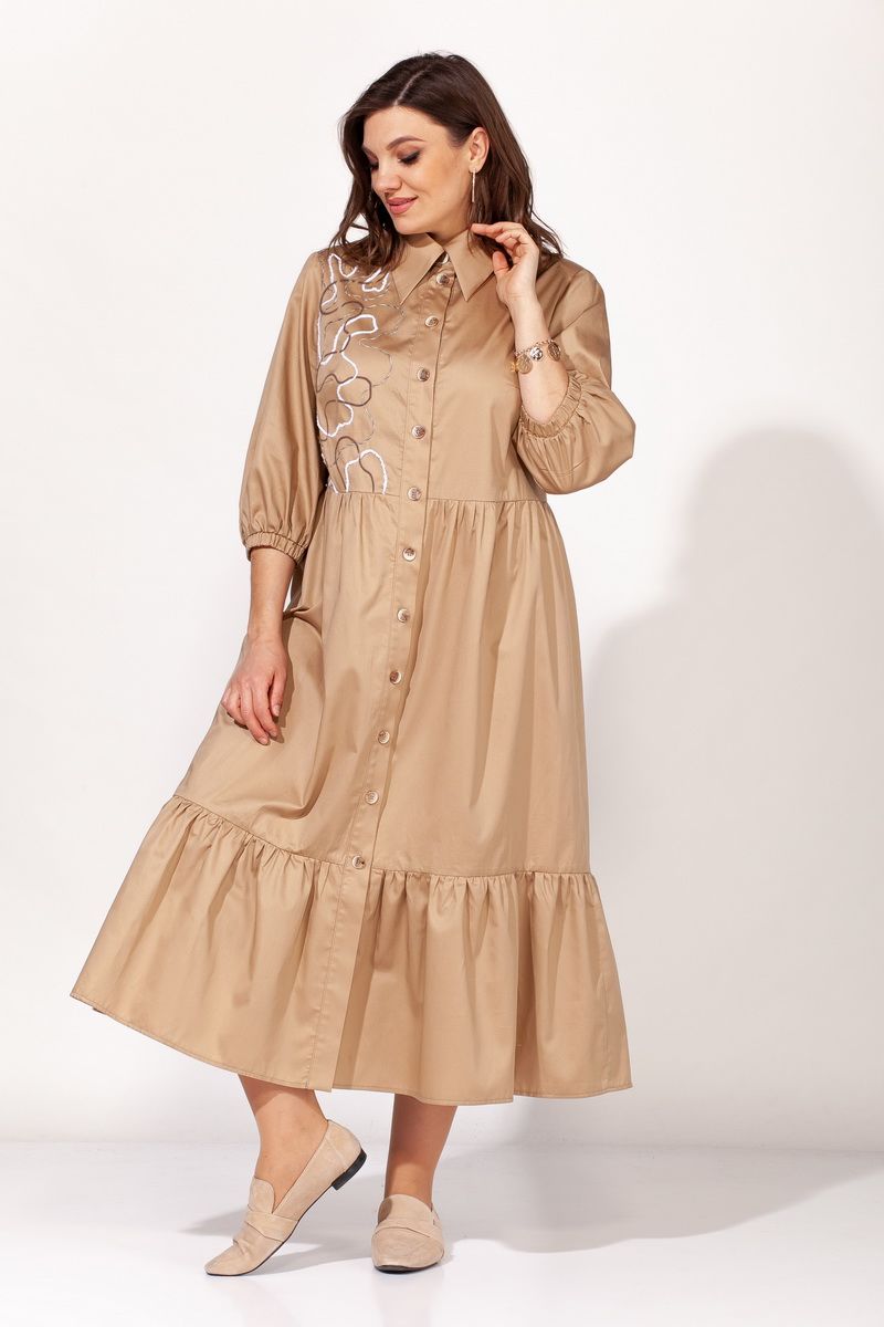 Хлопковое платье ELLETTO