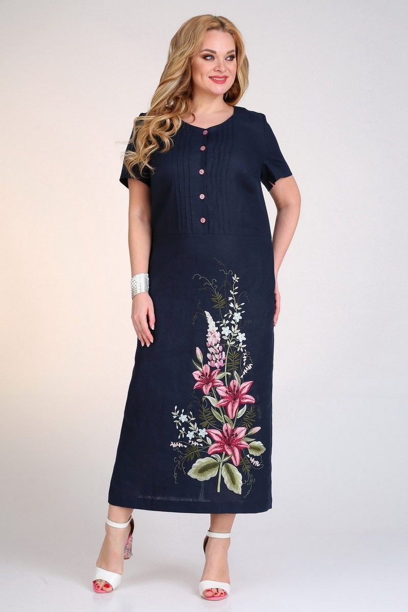 Льняное платье Jurimex