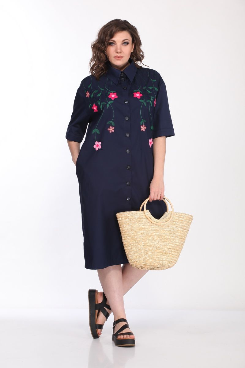 Хлопковое платье ELLETTO