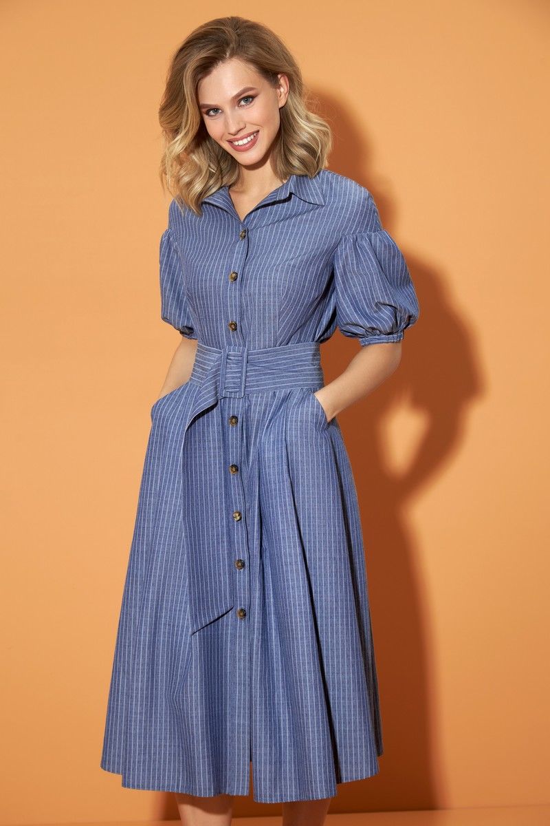 Хлопковое платье DiLiaFashion