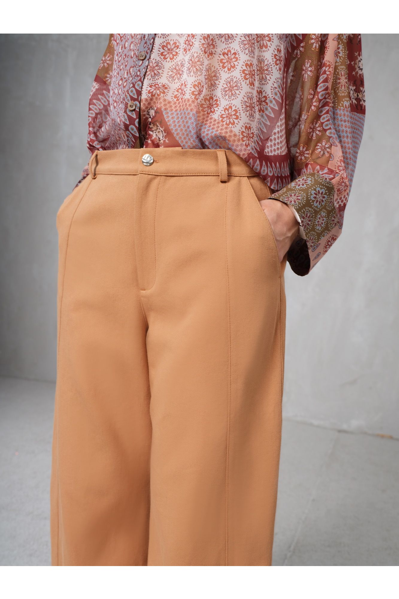 Брюки Erika Laurent 1696 коричневый