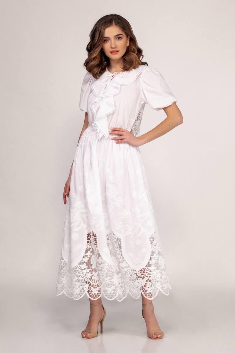 Хлопковое платье Olegran