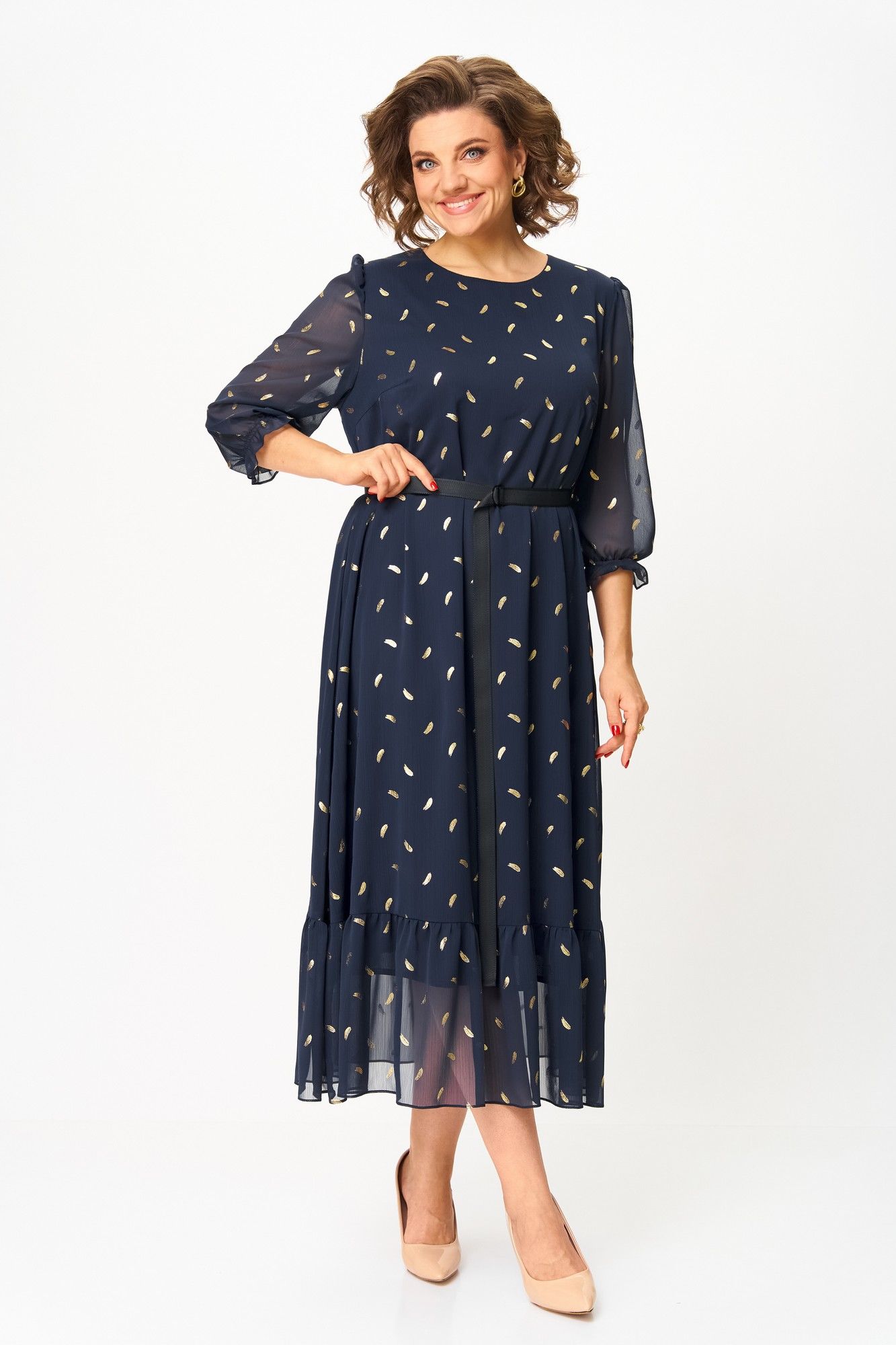 Платья Moda Versal П2483 синий