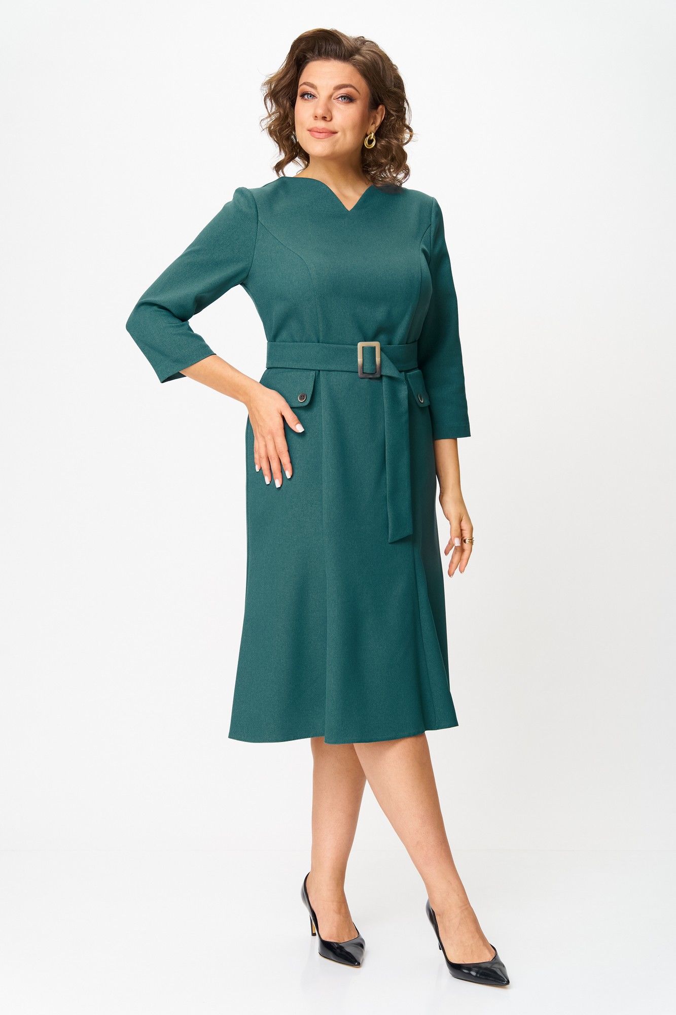 Платья Moda Versal П2560 зеленый