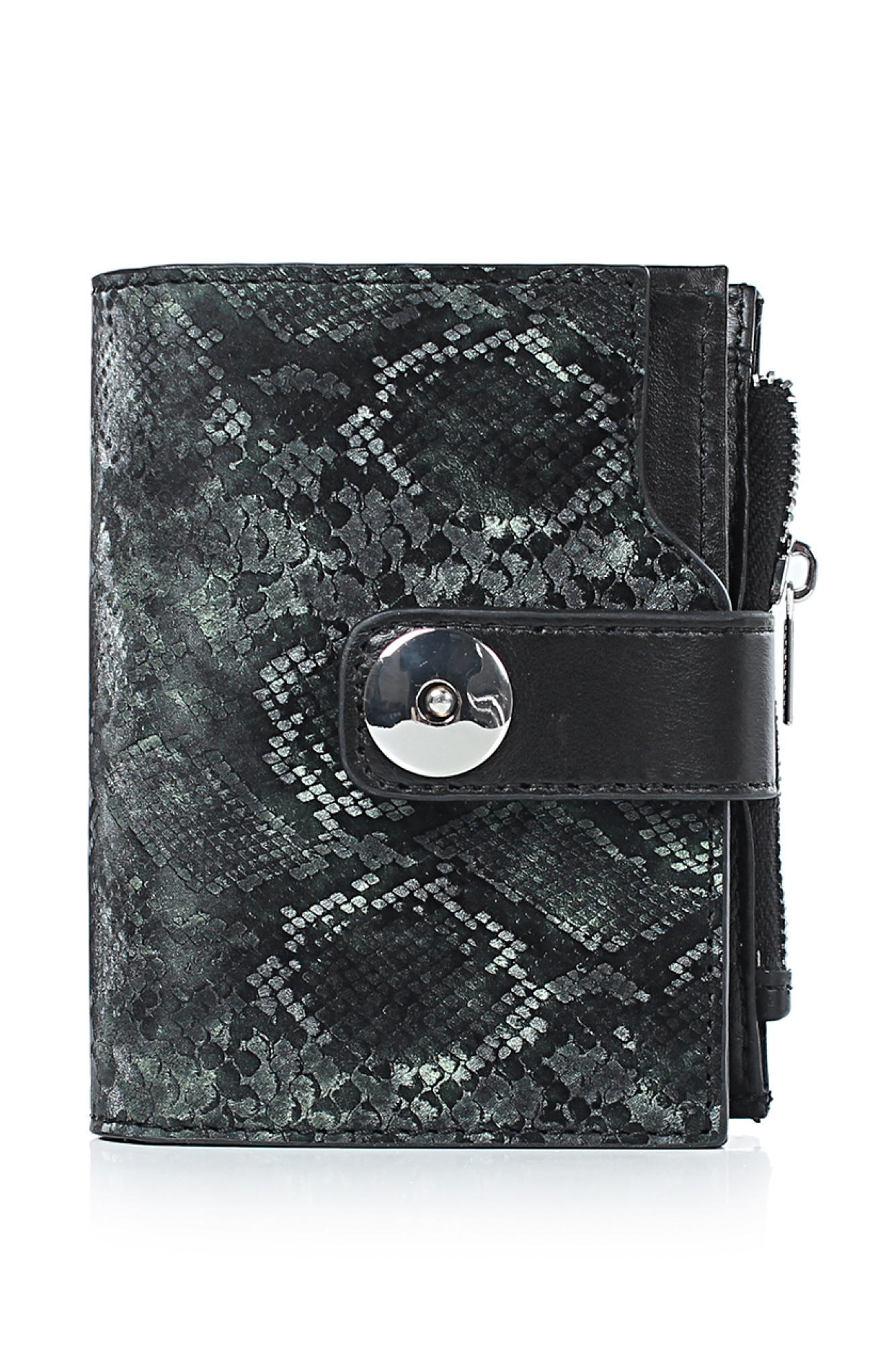 Кошельки и косметички Galanteya 6025.25с1920к45 зелен/черный
