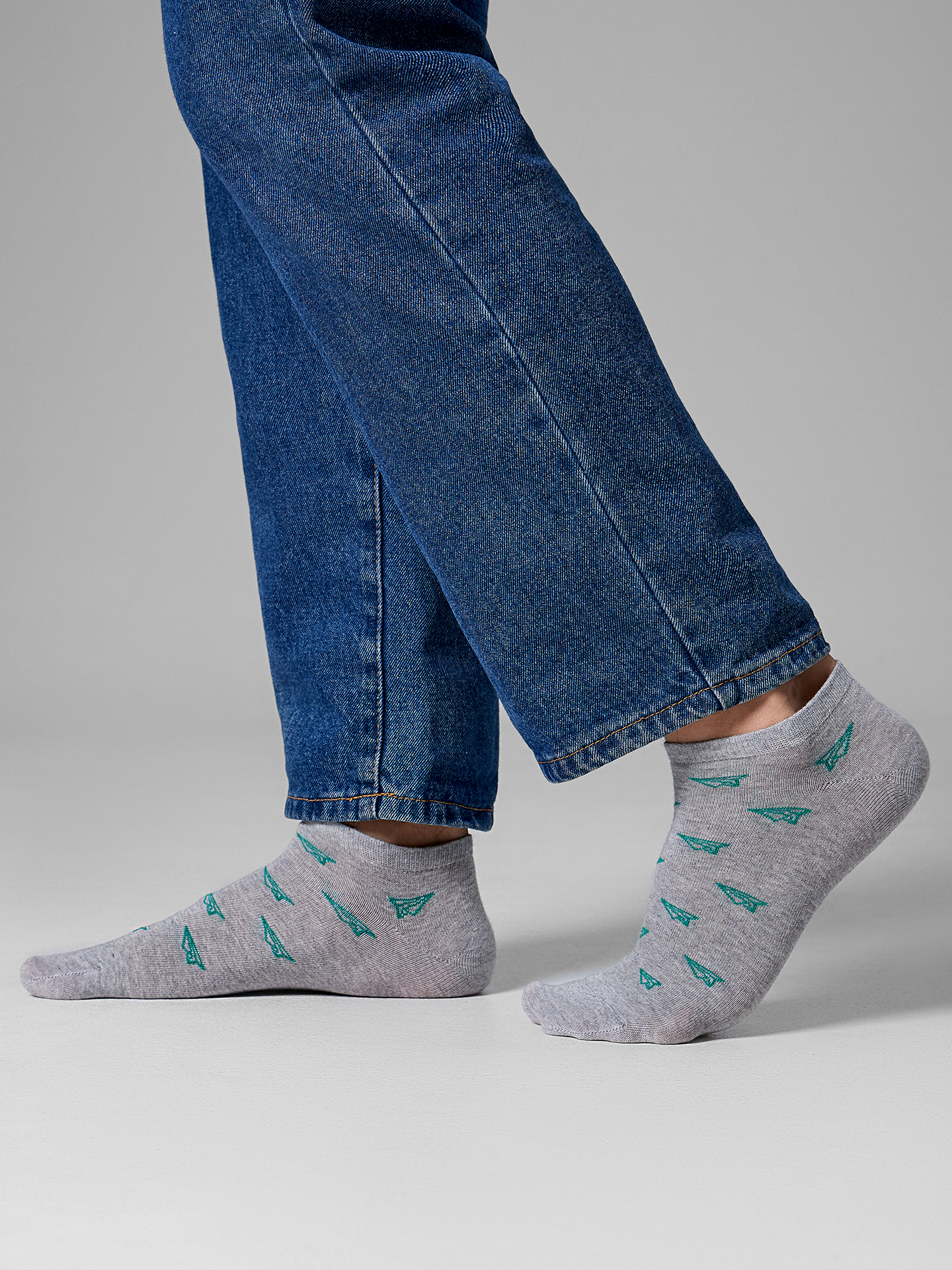 Носки и гетры Mark Formelle 104K-2734/24104K серый_меланж_рис.2734