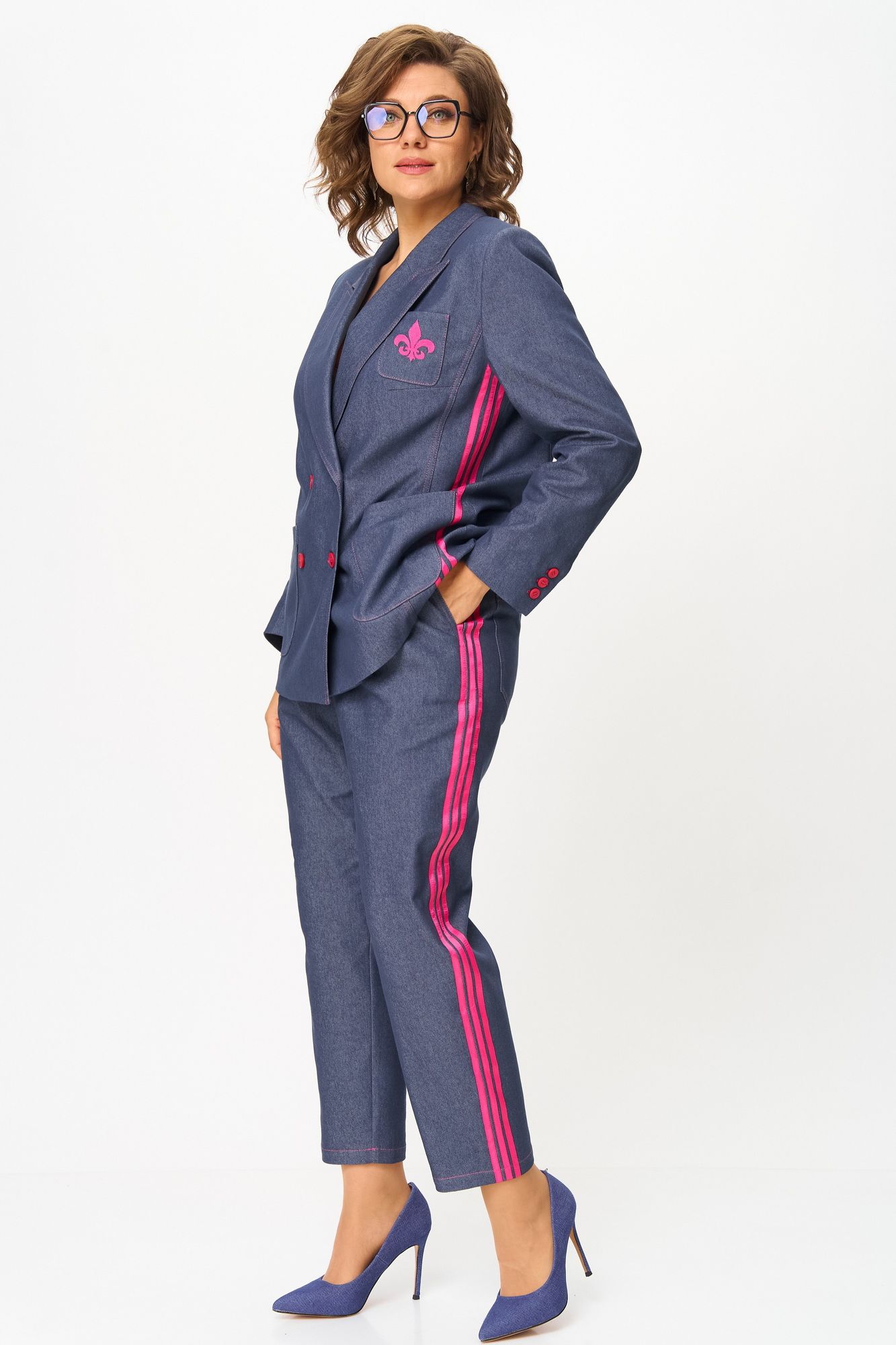 Брюки Andina city 2028-25 синий