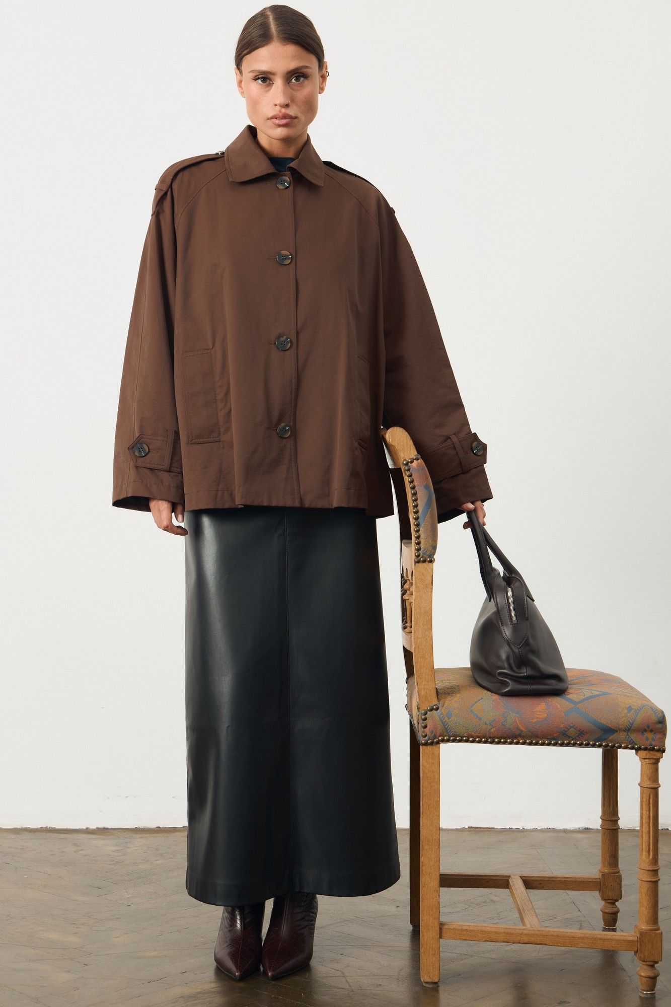 Куртки ATTIKA А3414 коричневый