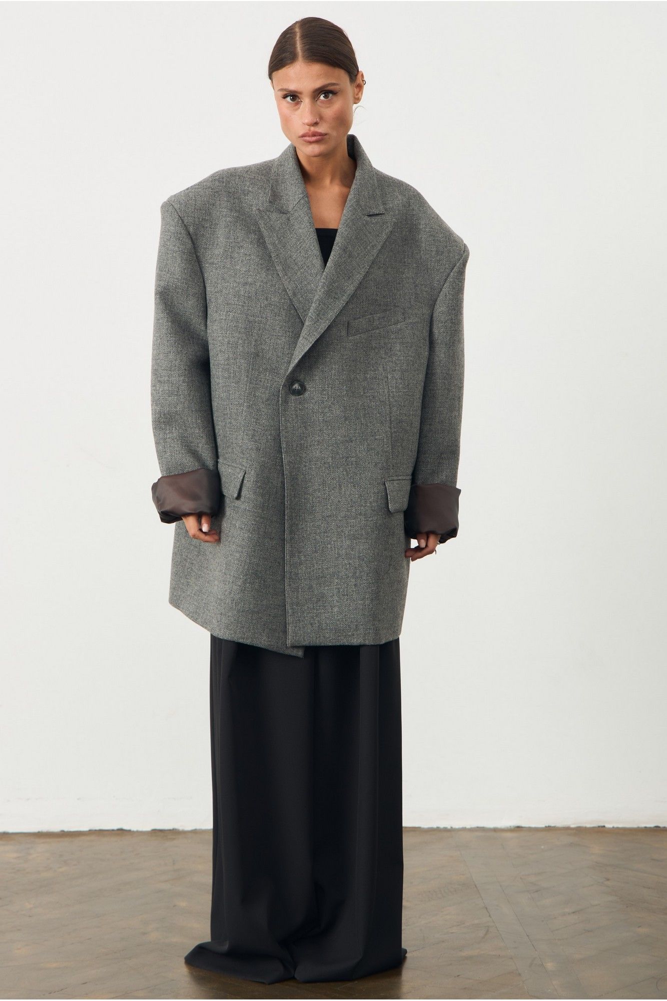 Жакеты ATTIKA А3421 серый