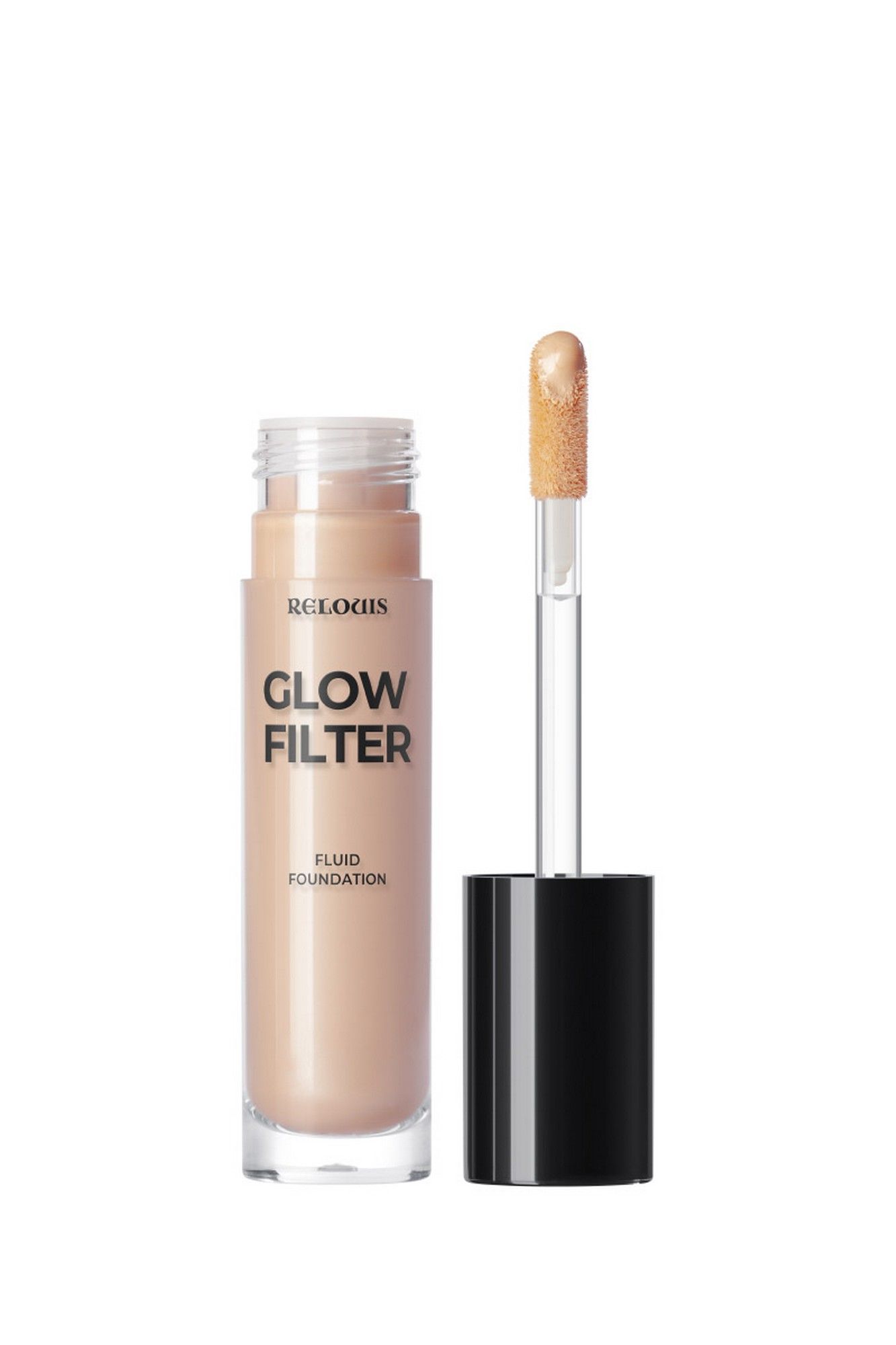 Тональные средства Relouis Glow Filter Fluid Foundation Natural Beige