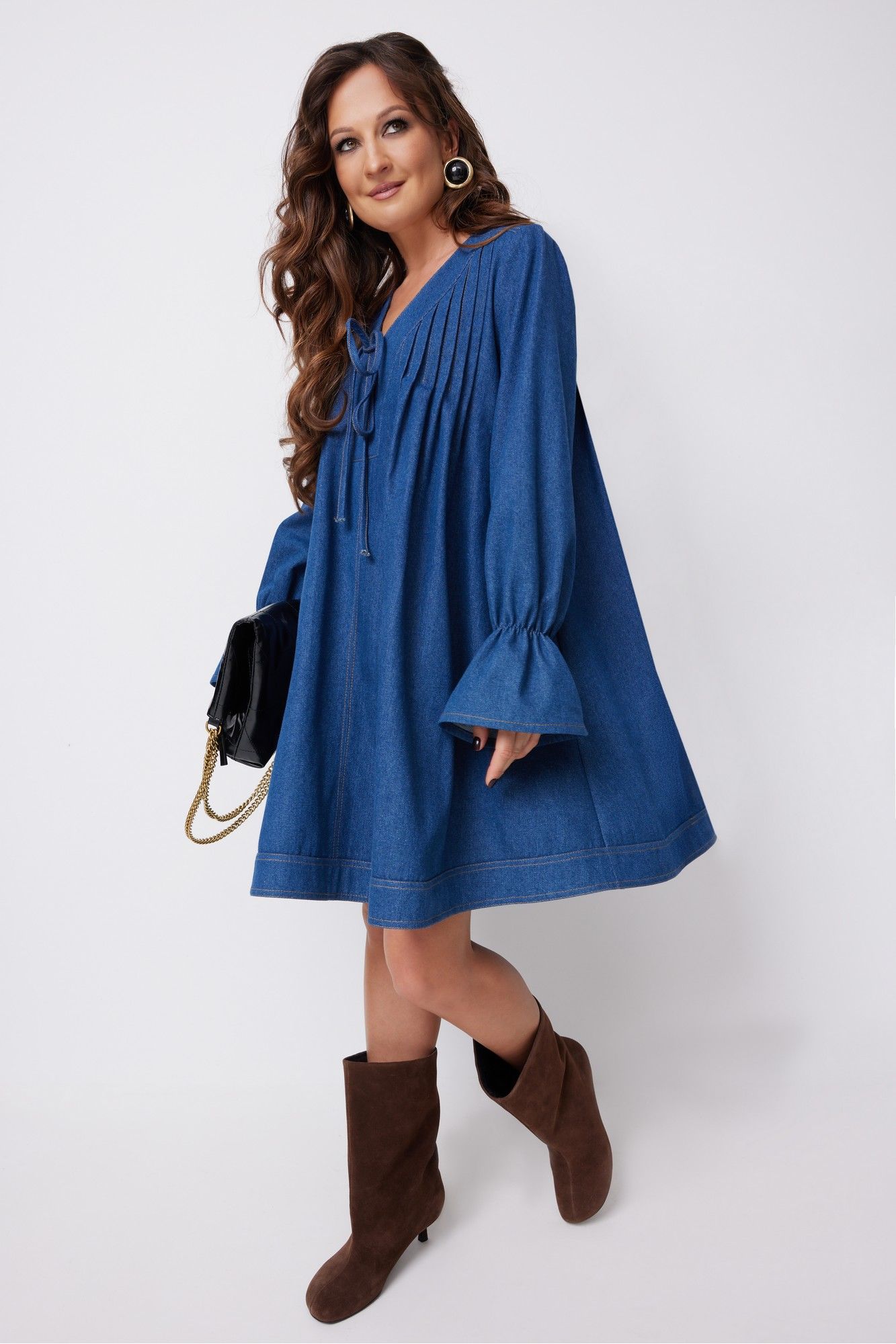 Платья ElPaiz 1277 синий