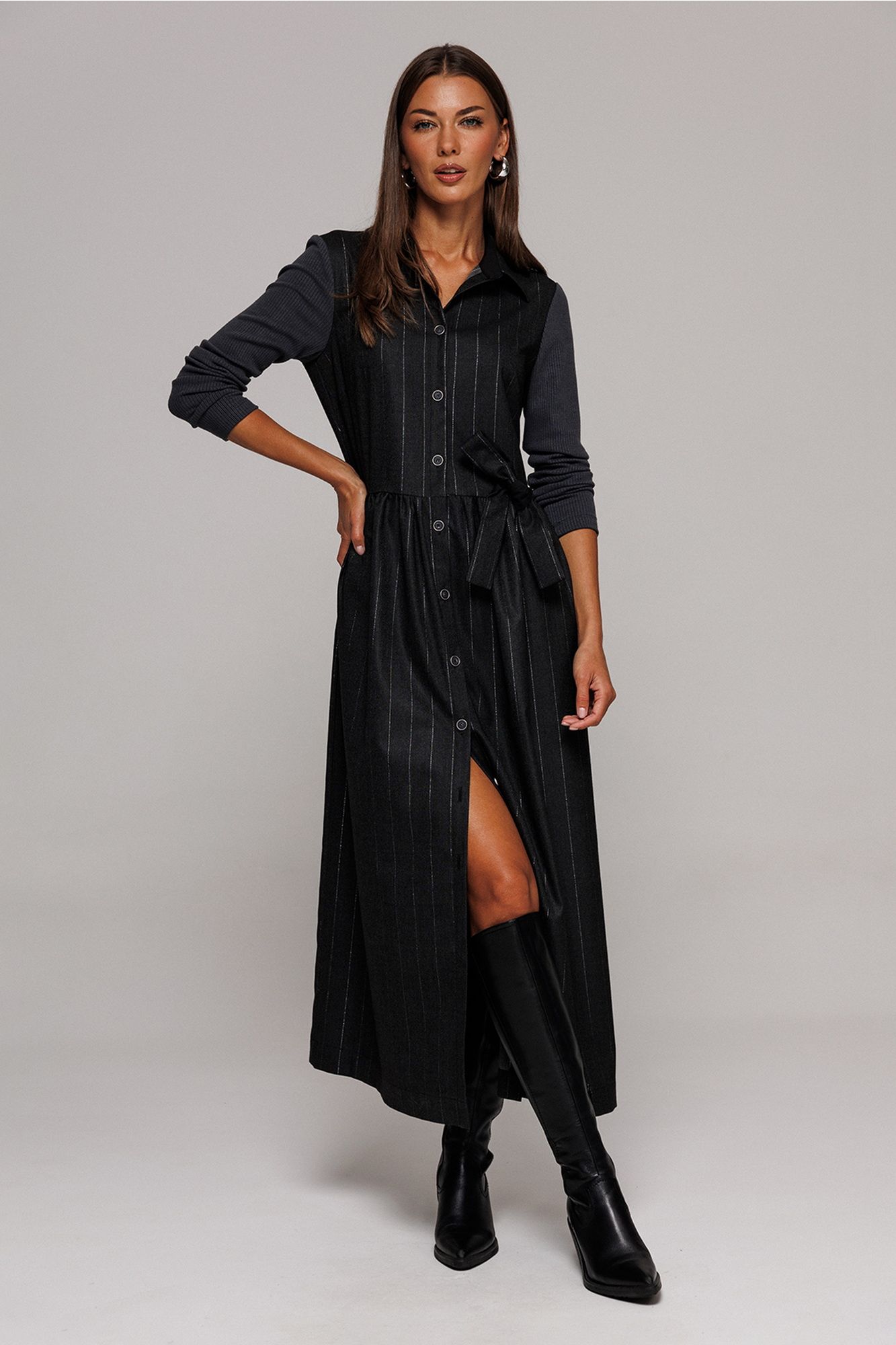 Платья Butеr 3160 темно-серый