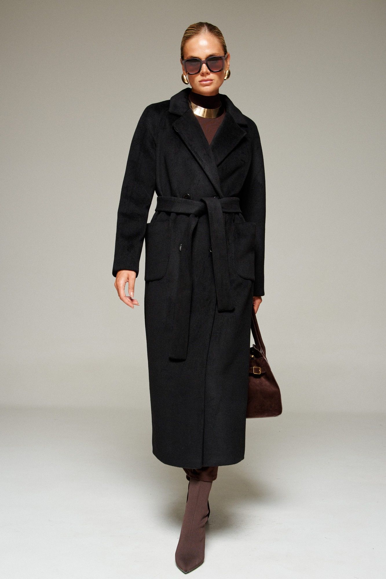 Пальто Beautiful&Free 7017 черный