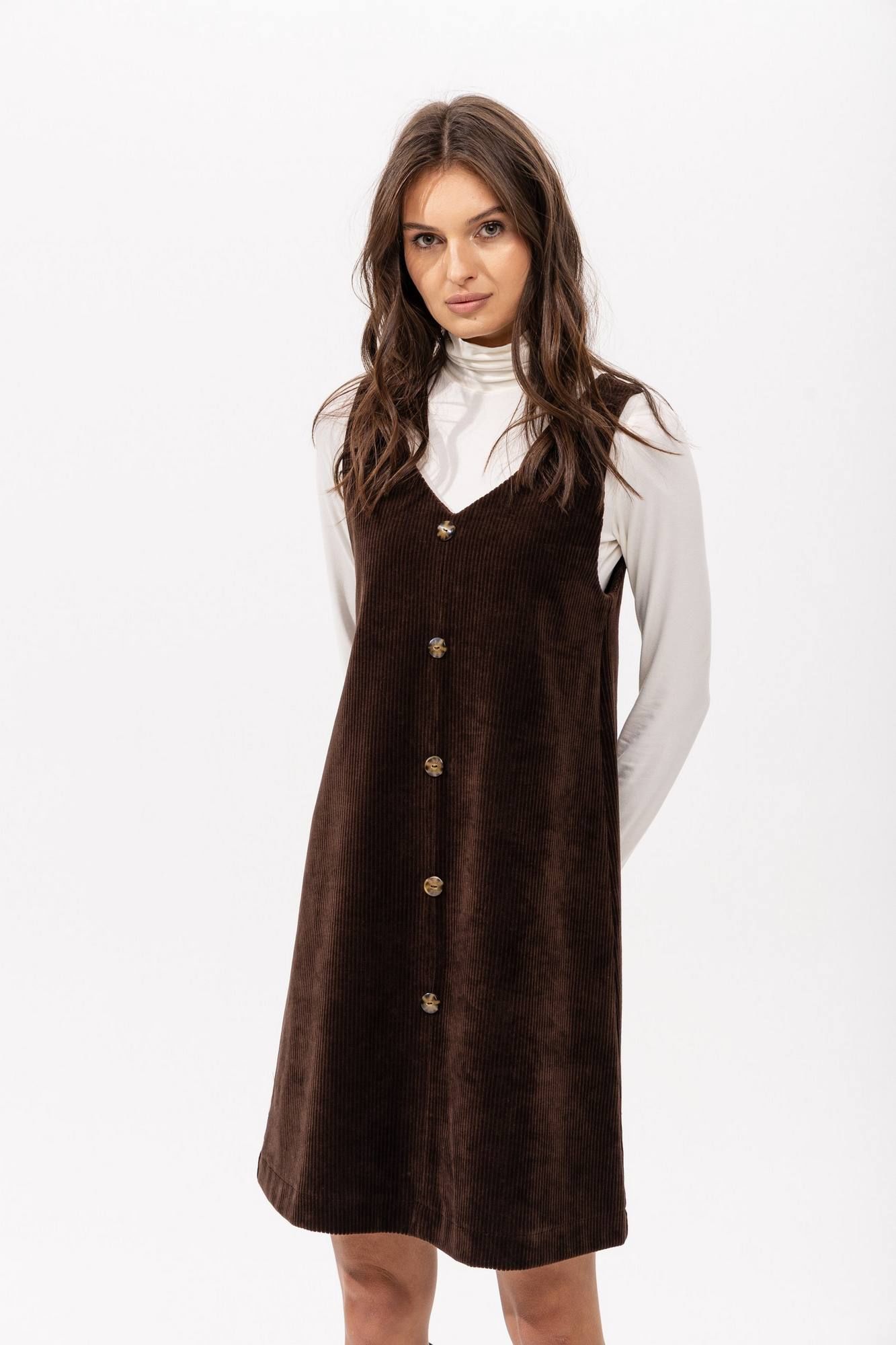 Сарафаны Romgil РП0097-ХЛ5 шоколадный