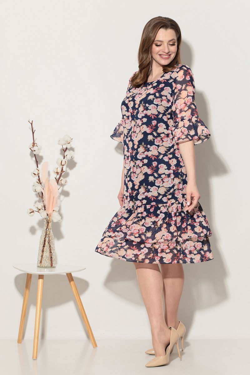 Шифоновое платье Fortuna. Шан-Жан