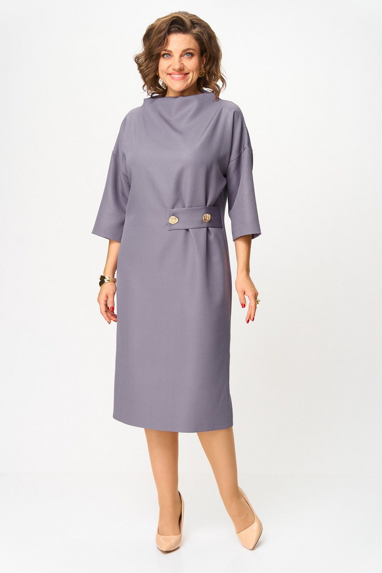 Платья Koketka i K 1519 лавандовый