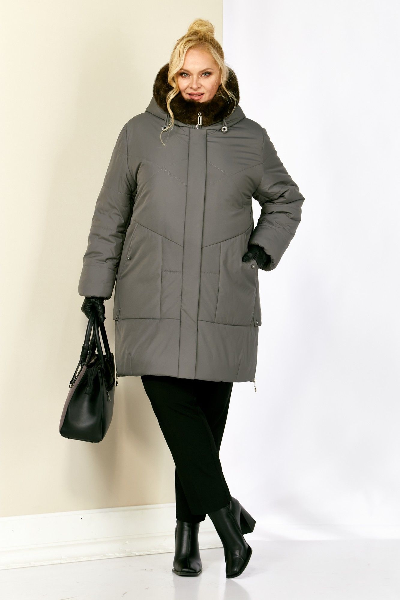 Куртки Shetti 2208 стальной