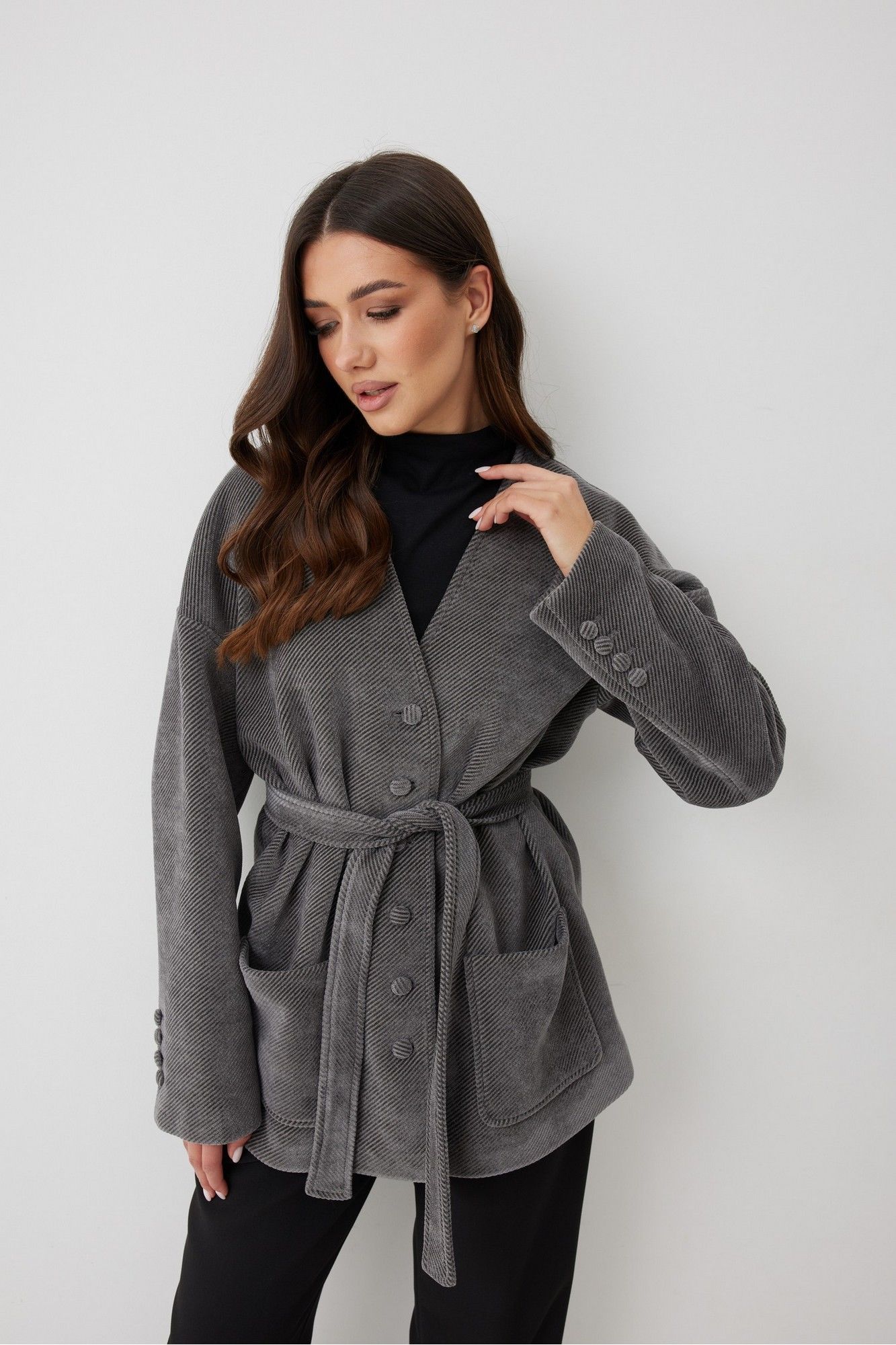 Жакеты T.N.D М667 графит