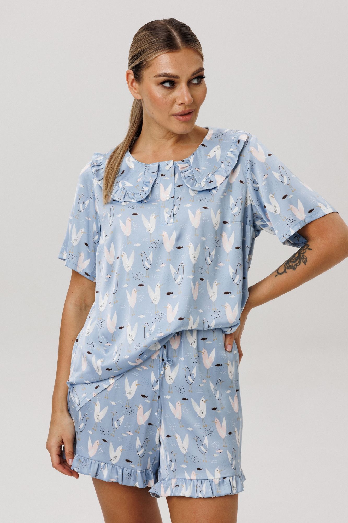 Пижамы Anelli 1749 небесный_зефир