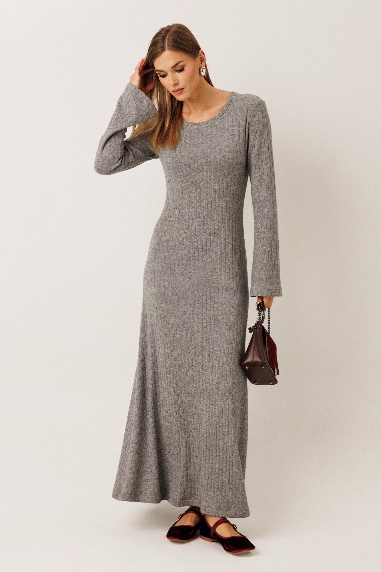 Платья KOKOdea 70006 серый